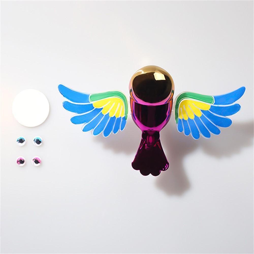 Wind-Powered Swinging Bird Wings Car Bonnet Ornament – Moving Wings Car Decoration Accessory
