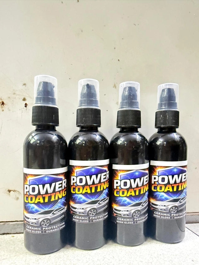Nano Ceramic Coating Spray for Car | Deep Gloss Waterproof Shine - Pack of 4